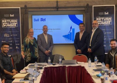 A presentation by Bell at the iTel sales summit 2022