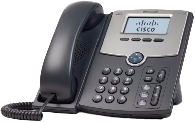 an image of a Cisco SPA502G phone