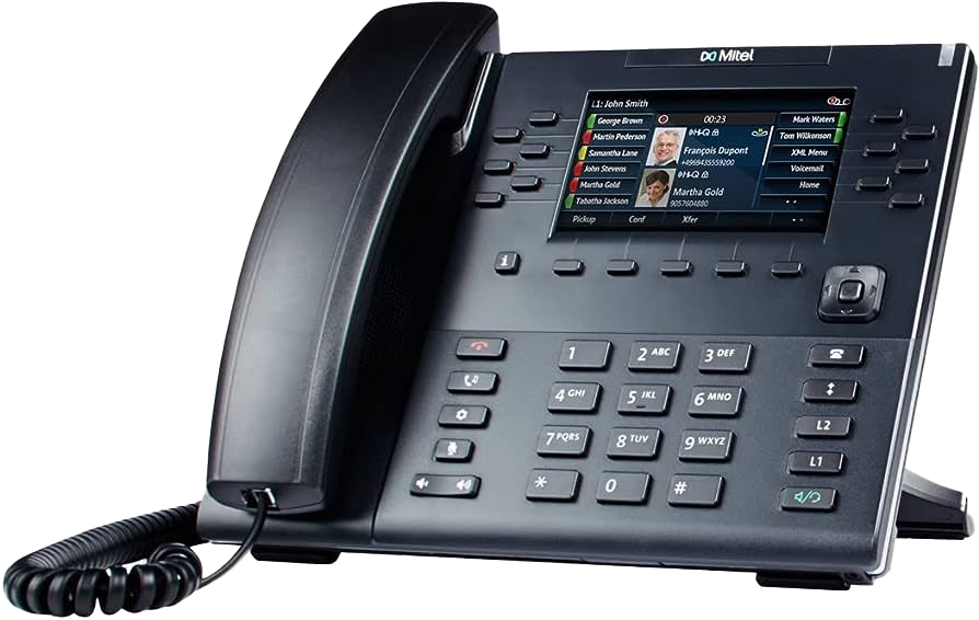an image of a Mitel 6869i phone